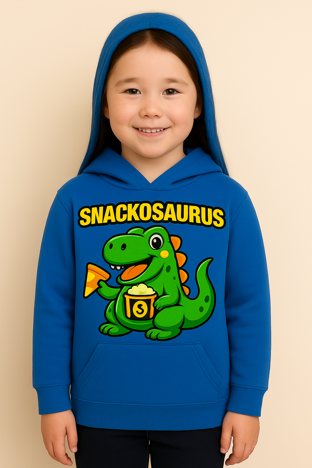 Snackosaurus™ Pullover — Edition I: Azure Monarch