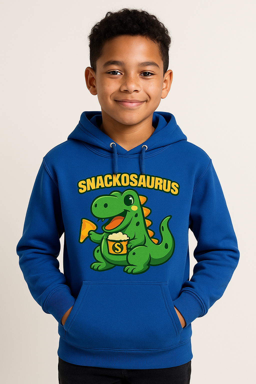 Snackosaurus™ Pullover — Edition I: Azure Monarch