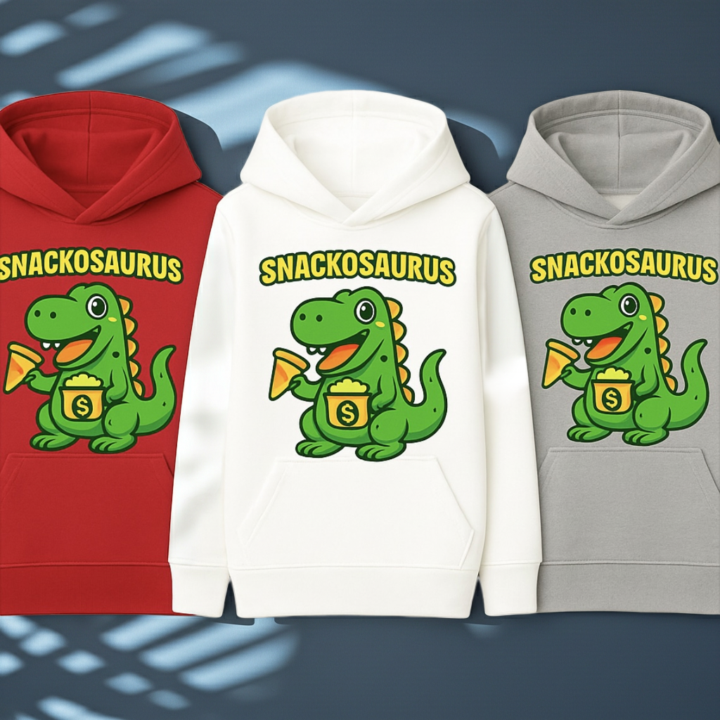 Snackosaurus™ Pullover — Edition I: Solaris Gold