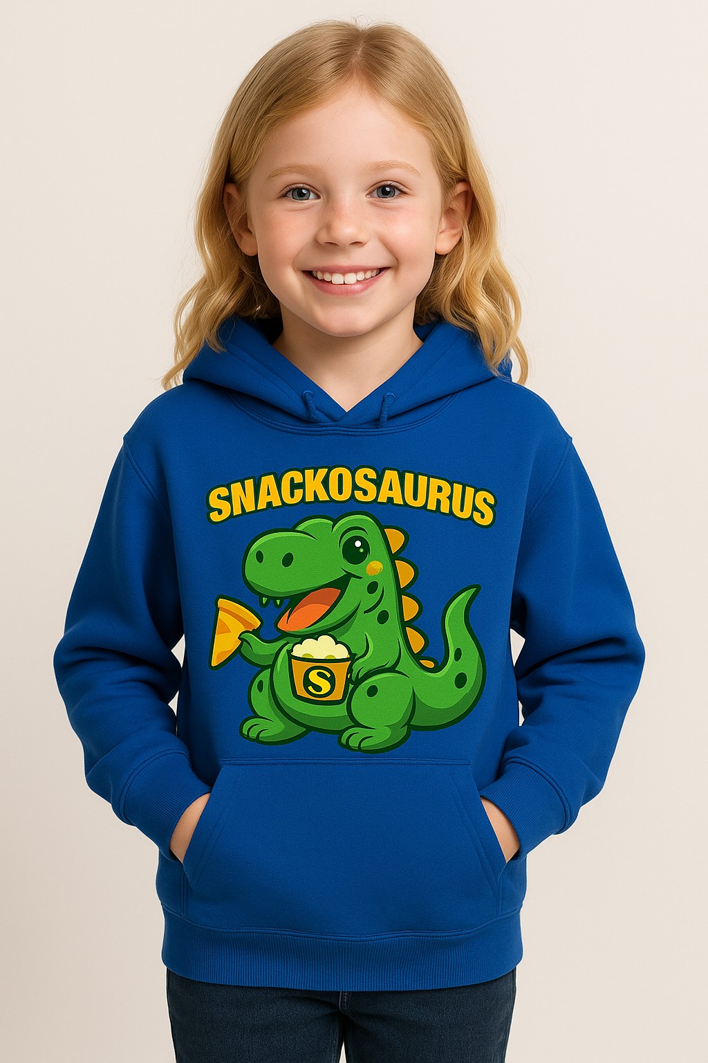 Snackosaurus™ Pullover —  Edition I: Azure Monarch