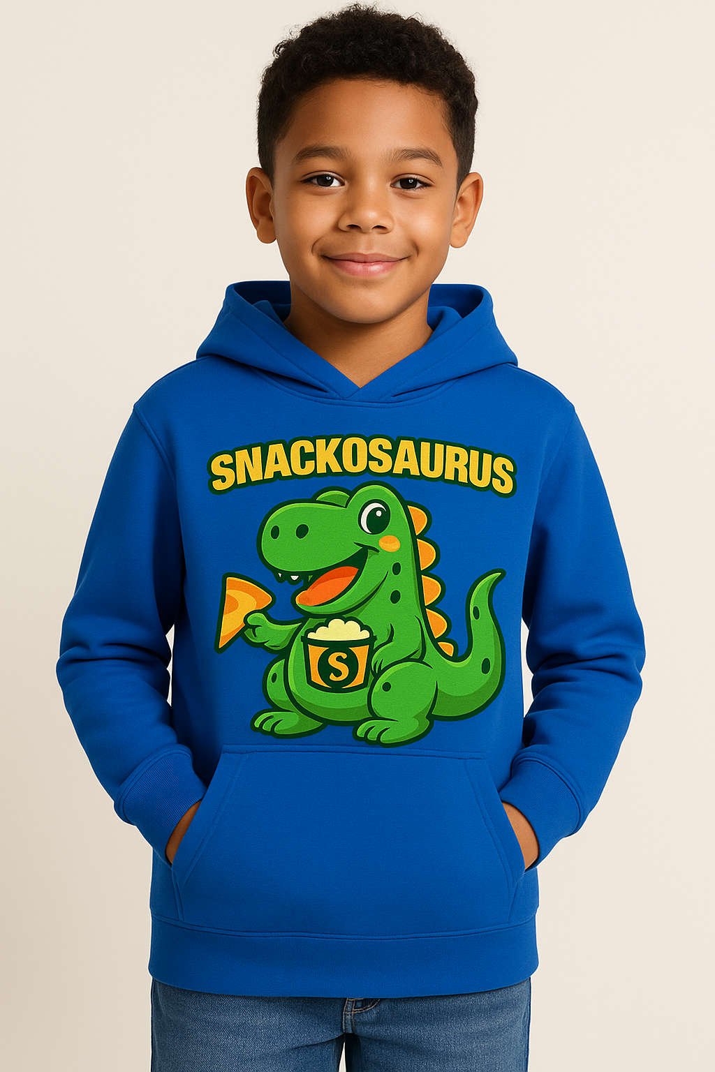Snackosaurus™ Pullover —  Edition I: Azure Monarch