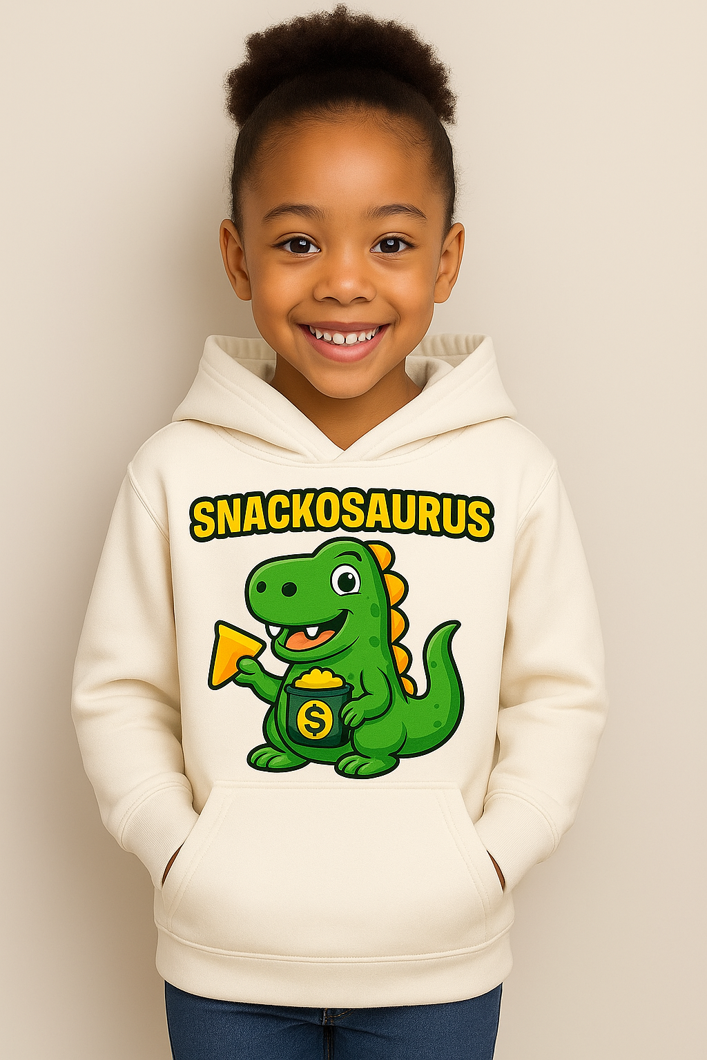Snackosaurus™ Pullover — Edition I: Polar Mist